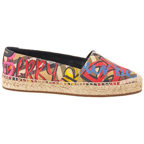 burberry graffiti espadrilles|burberry sandals outlet.